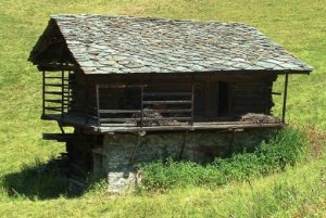 Un caratteristico stadel di Gressoney, Courtesy of Regione Valle d'Aosta