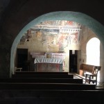 L'altare della cappella di San Sebastiano